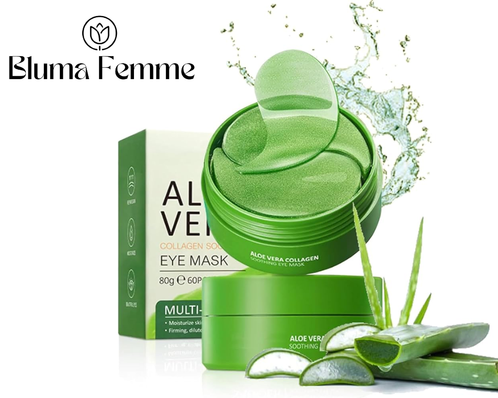 Máscara de Ojos Aloe Vera (60 uds) – Anti ojeras e Hidratante