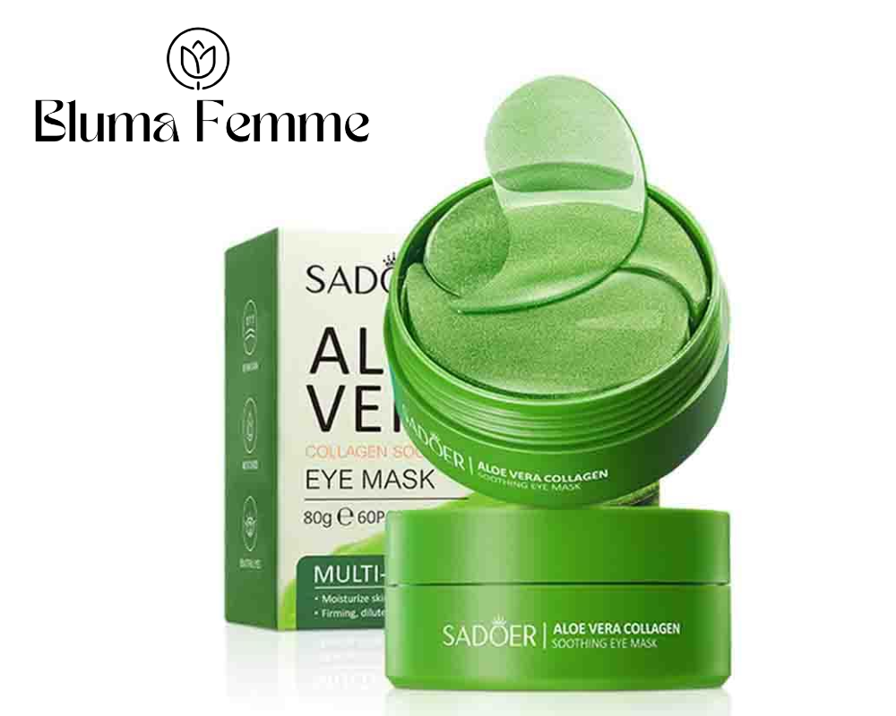 Máscara de Ojos Aloe Vera (60 uds) – Anti ojeras e Hidratante