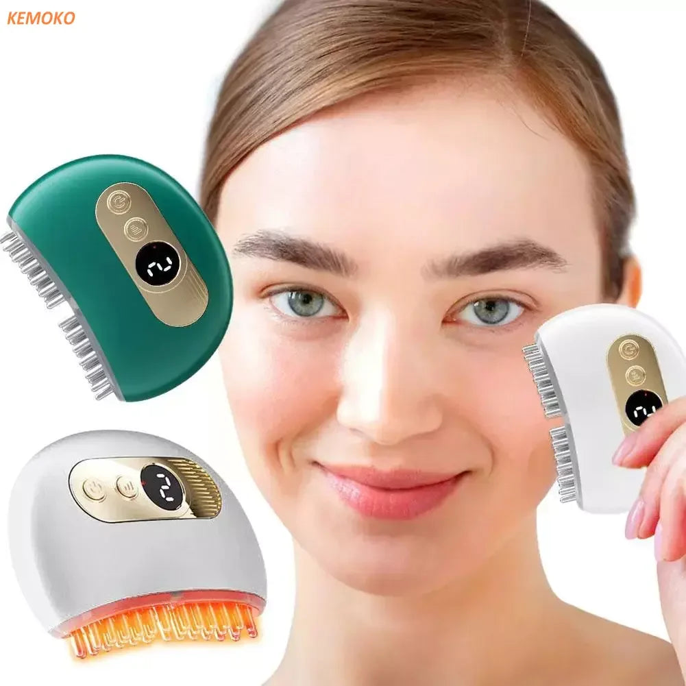 ZenScalp Pro – Cepillo Masajeador Eléctrico para Cuero Cabelludo y Lifting Facial